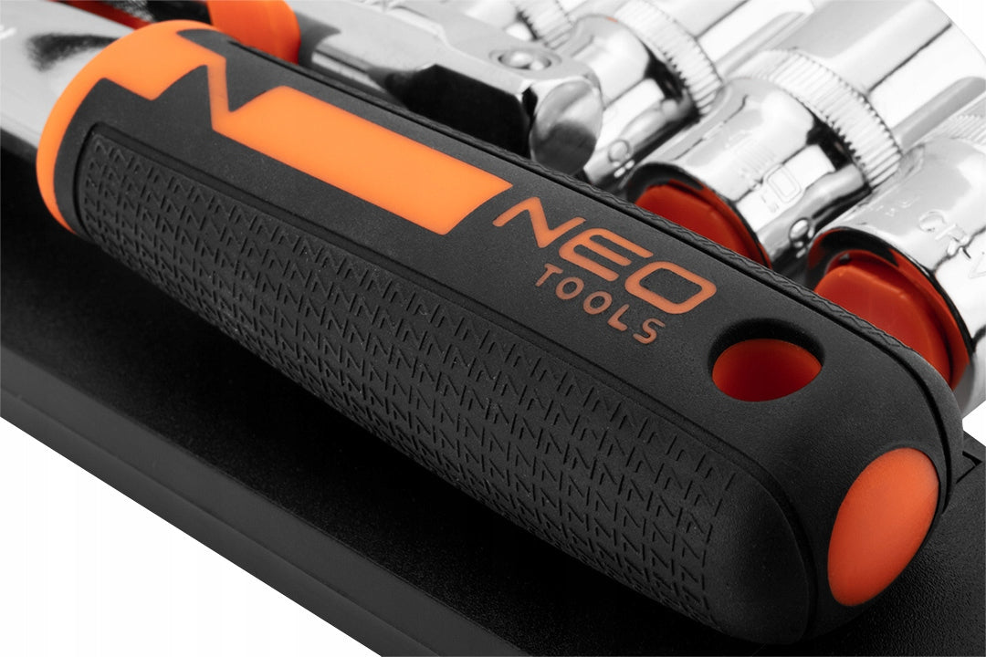Ratchet 90z 1/4 socket wrench set 14 pcs. with NEO attachments Brand NEO TOOLS