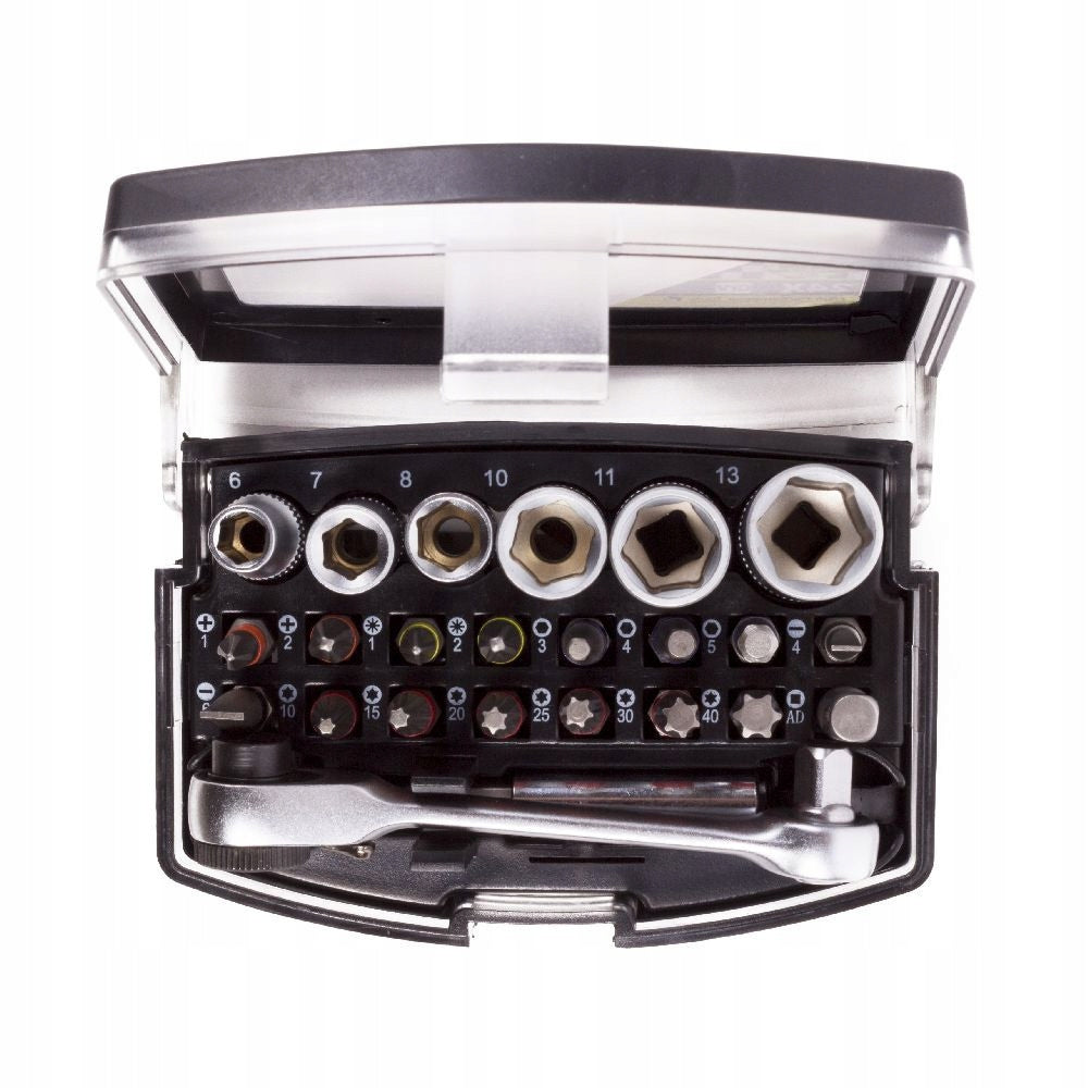 Ratchet set + cap bits 24 el. BENSON Brand no brand