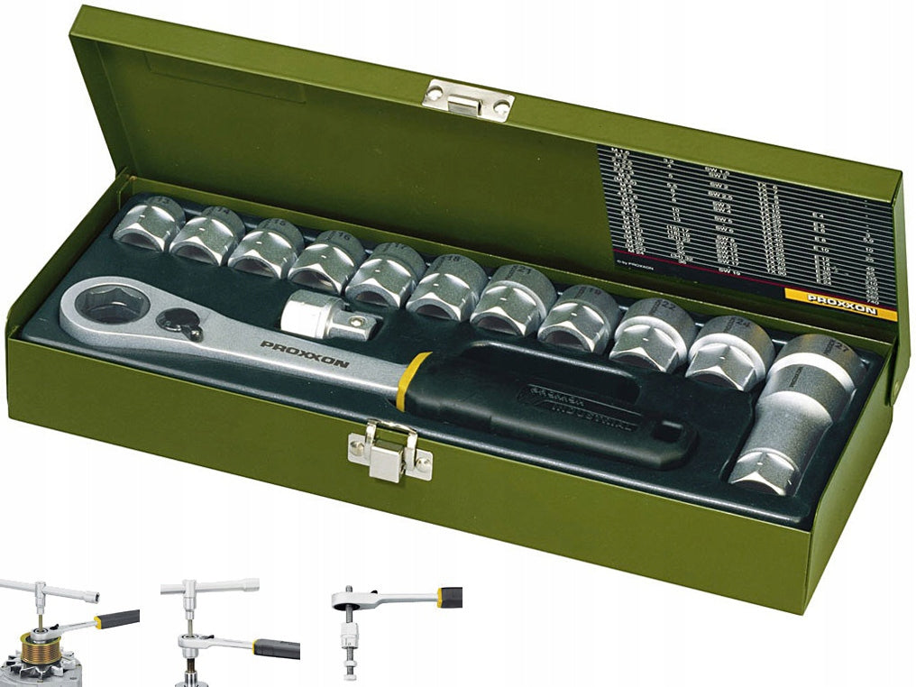 Ratchet socket wrenches Proxxon Industrial Product weight with unit packaging 2.224 kg
