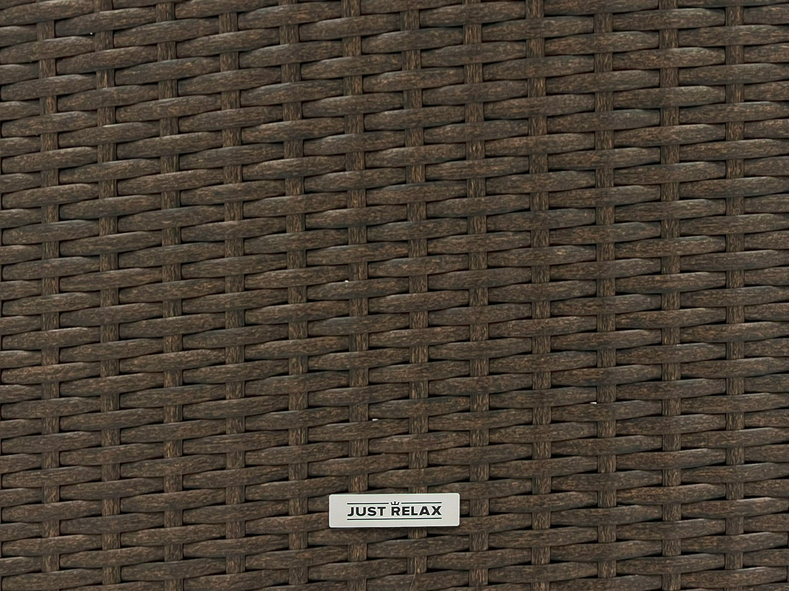 Rattan Garden Furniture Set SOFA CORNER Left/Right BROWN Main material synthetic rattan