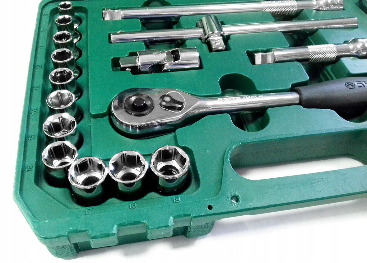 Rattle Socket Wrenches 1/2 Set 24 Piece SATA Manufacturer code ST09060-6SJ