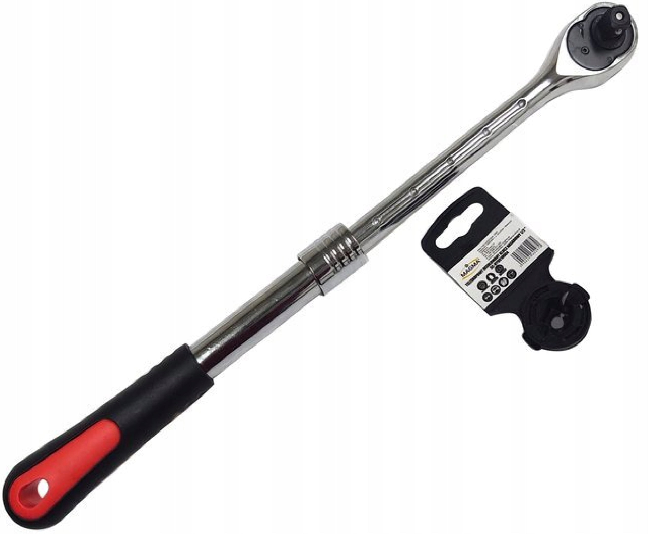 Rattle knob for telescopic ratchet sockets length 45 cm