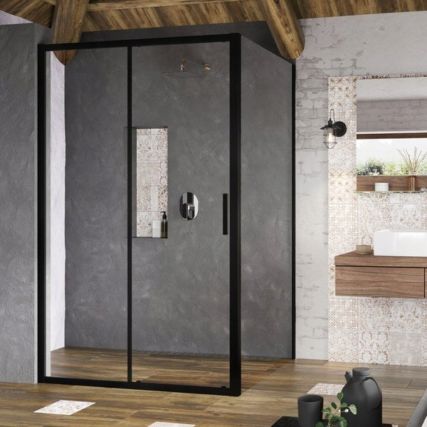 Stacionari sienelė Blix Slim BLSPS 80, 90 cm, Ravak, Išmatavimai: 90 cm Stiklas: stiklas Transparent, Išmatavimai: 90 cm Stiklas: stiklas Transparent