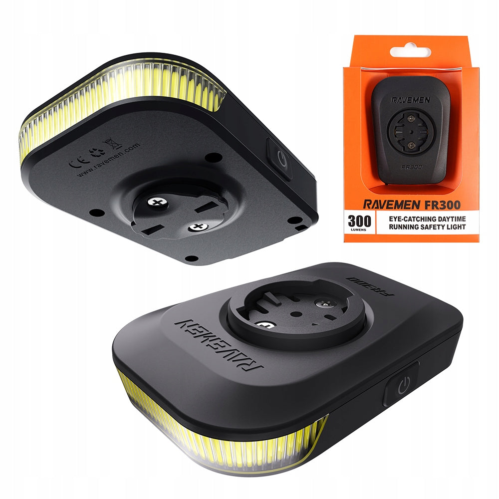 Ravemen FR300 Lampka Rowerowa Przednia COB do Jazdy Dziennej USB-C 300lm