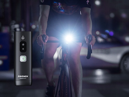 Ravemen K1800 Lampka Rowerowa Przednia LED 1800lm USB-C IPX6 5200mAh Model K1800