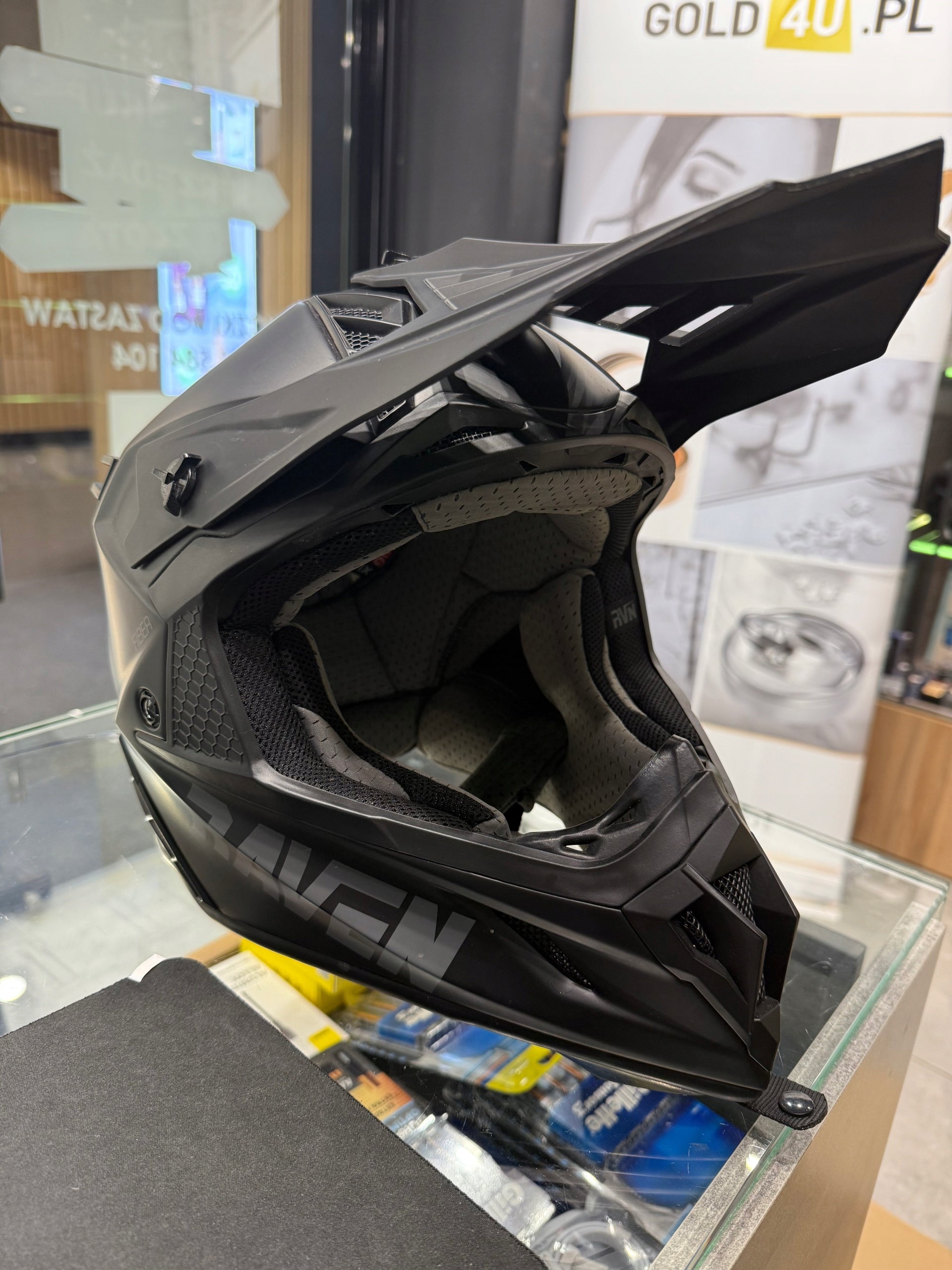 Raven Aspire Evo Mips XL Lombard4u BL5 MX helmet