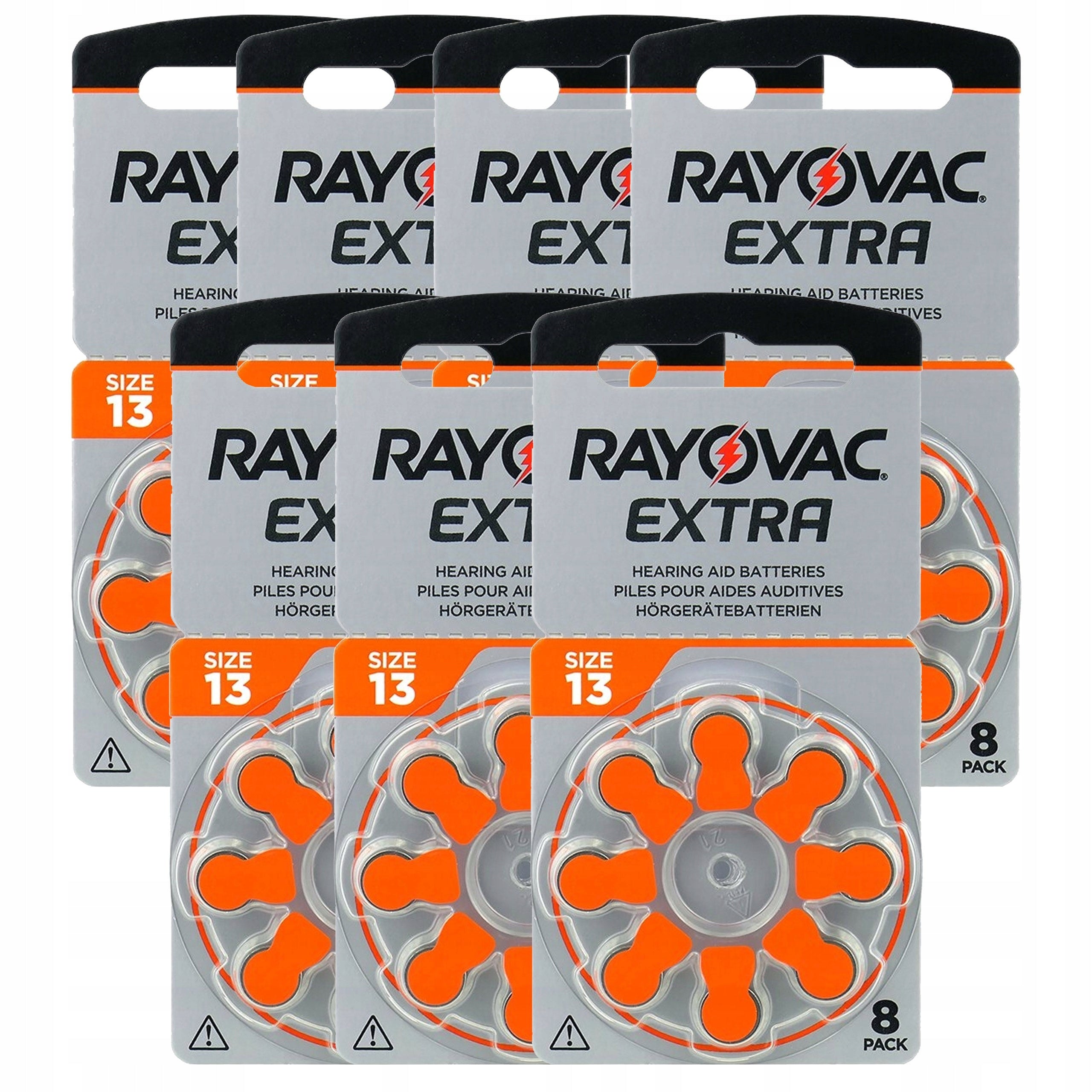 Rayovac 13 7BL Advanced Hearing Aid Battery for Hearing Aid R7 56pcs