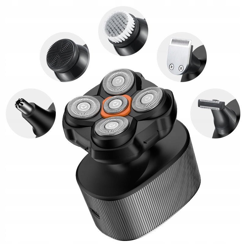 Razor 6in1 Wireless Shaver for Beard Head Beard Trimmer Manufacturer code Maszynka do włosów głowy zarostu LK-5288