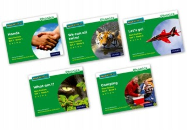 Read Write Inc. Phonics: Green Set 1 Non-fiction Mixed Pack of 5