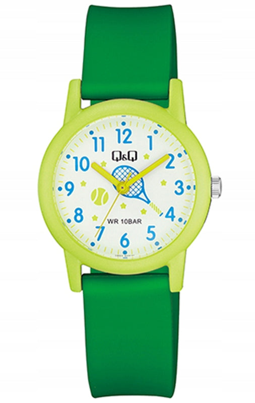 Readable children's watch Q&Q with numbers waterproof WR100 for gift