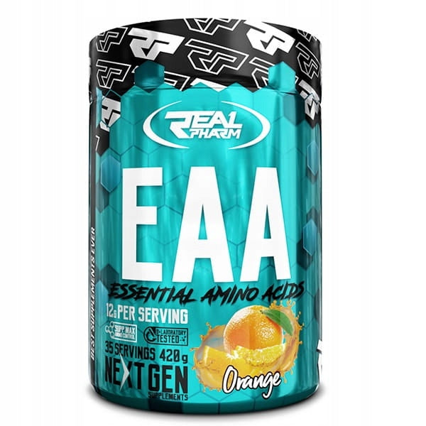 Real Pharm EAA essential amino acids 420g regeneration taste forest fruits
