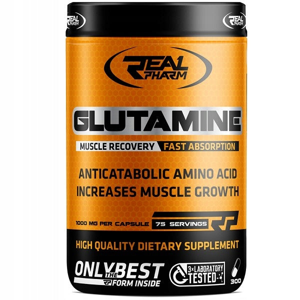 Real Pharm Glutamine 900mg - 300 caps
