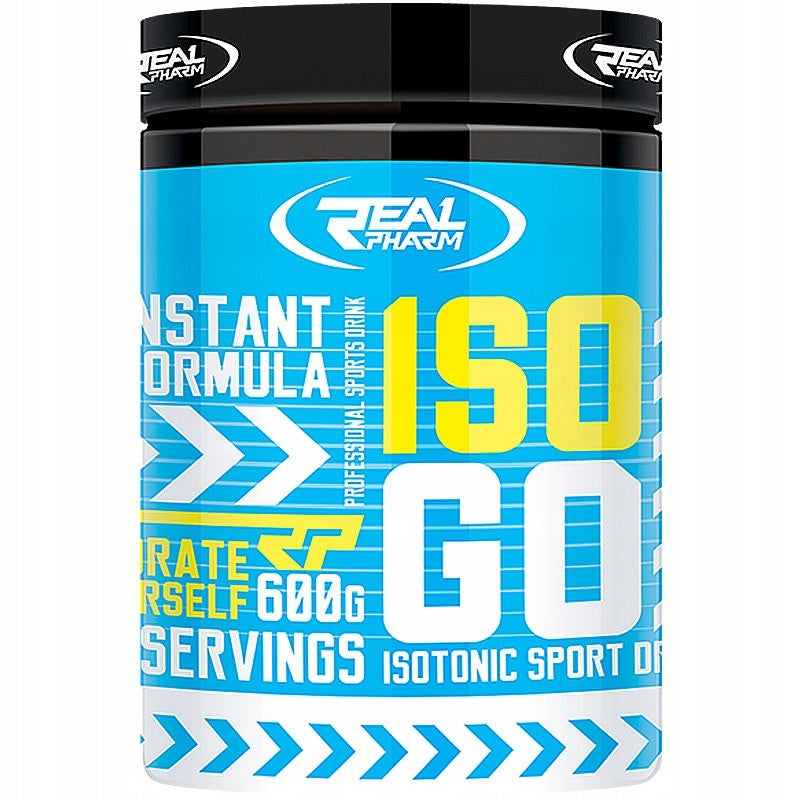 Real Pharm Iso Go 600g HYDRATION ELECTROLYTE BCAA REGENERATION