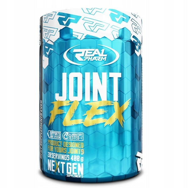 Real Pharm Joint Flex Blueberry 400 g COLLAGEN MSM GLUCOSE HYALURONIC ACID