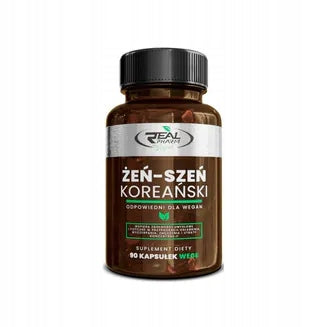 Real Pharm Korean Ginseng 90 cap Vege Libido Memory Energy