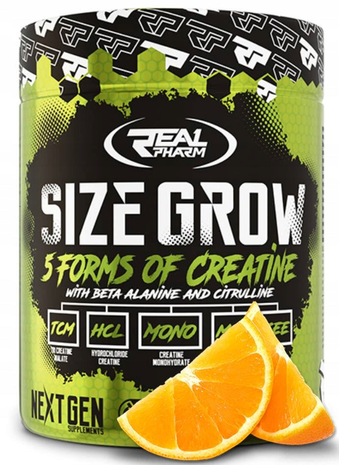 Real Pharm Size Grow 675g Creatine for Muscle Growth and Strength
