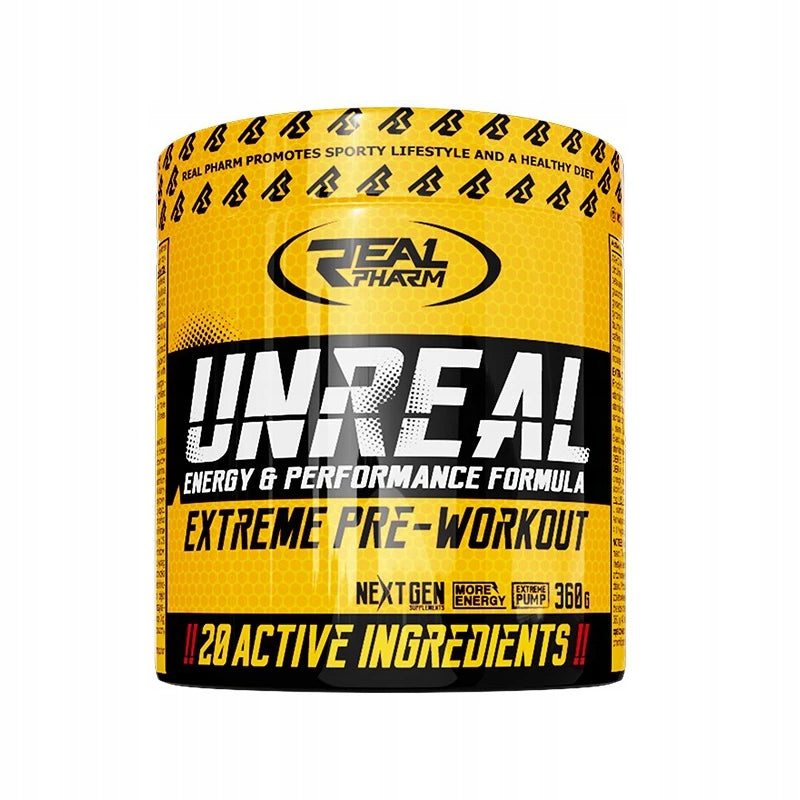 Real Pharm Unreal 360g Muscle Pump Pre-workout Kiwi-Cactus