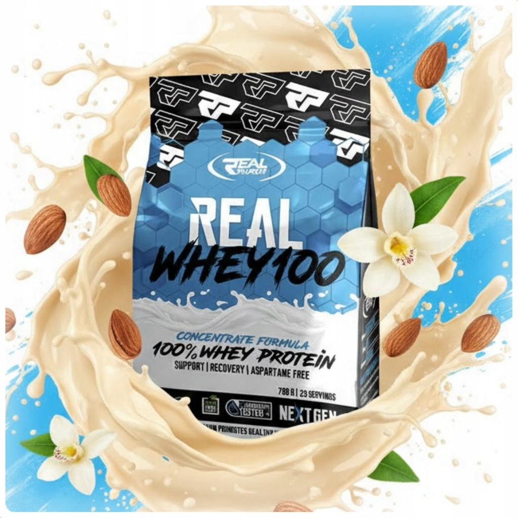 Real Pharm Whey 700 g Vanilla Almond Protein WPC Concentrate Regeneration