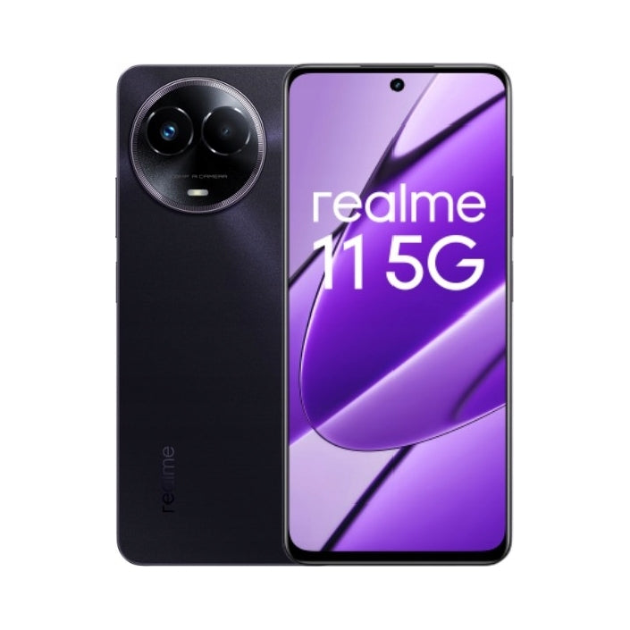 Realme 11 5G | Glory Black | 8/256 GB | NFC | 5000 mAh | 120 Hz | EN