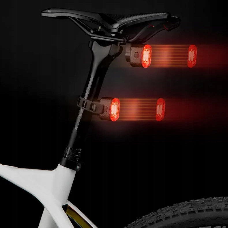 Rear Bike Light Rockbros LED USB with STOP Light for Bike Brand Rockbros