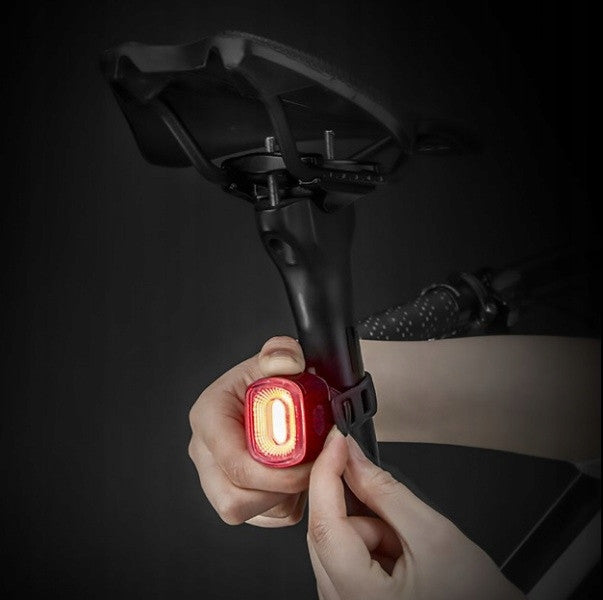 Rear Bike Light Rockbros LED USB with STOP Light for Bike Color black