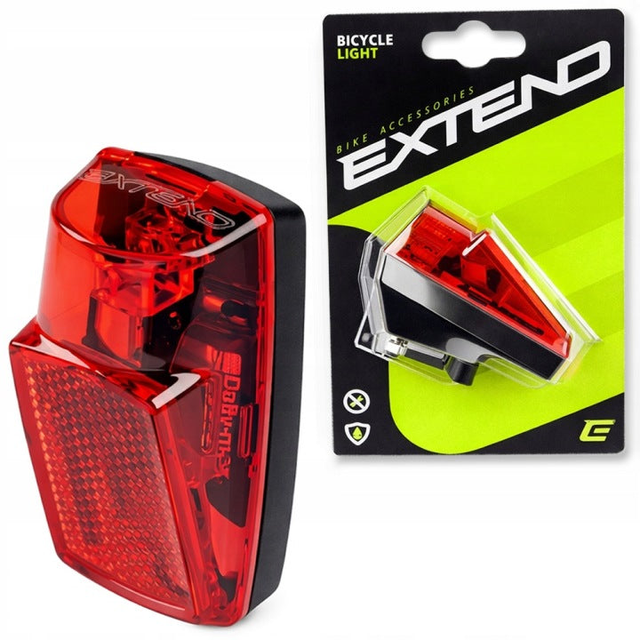 Rear LED Bike Light for Battery Operated Mudguard Reflector Bike Lighting