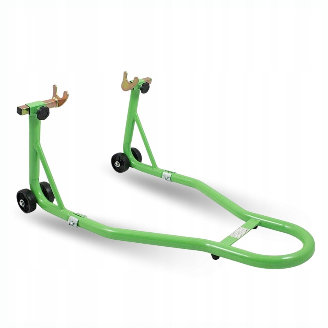 Rear Motorcycle Stand 250kg Universal Adjustable Green Durable