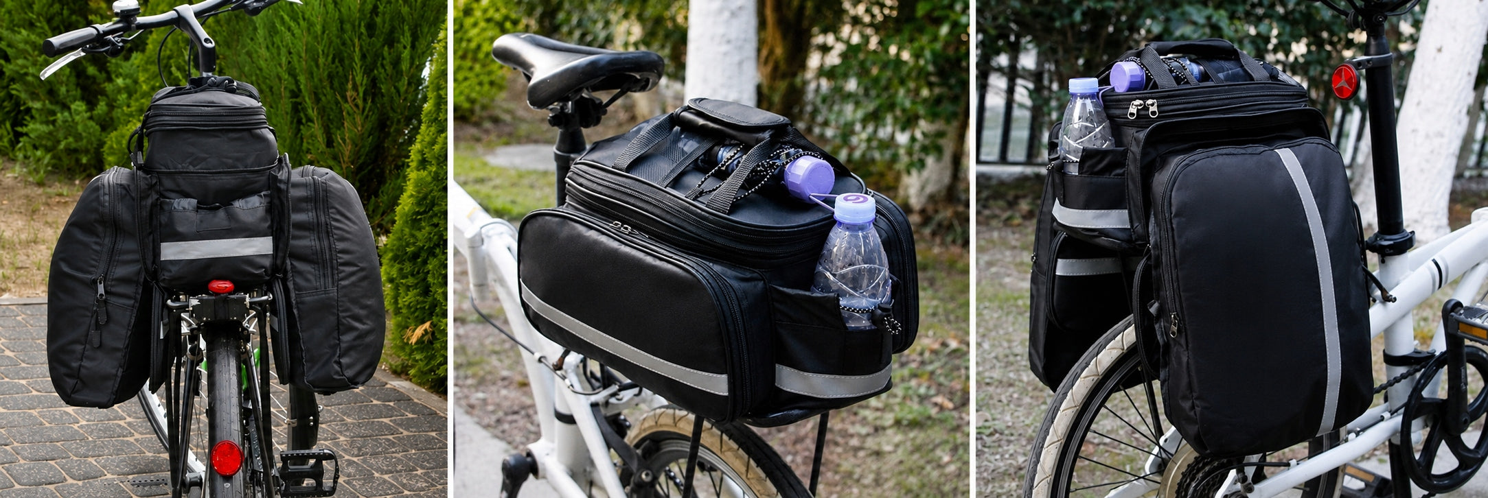 Rear bicycle bag Rossner FOR TRUNK 32l BICYCLE SUMMER CYCLING Capacity 32 l