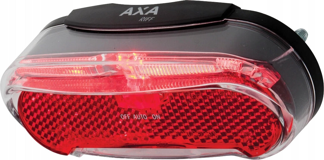 Rear bicycle light AXA Riff Steady Auto, for luggage compartment, 50/80 mm Kind rear-facing
