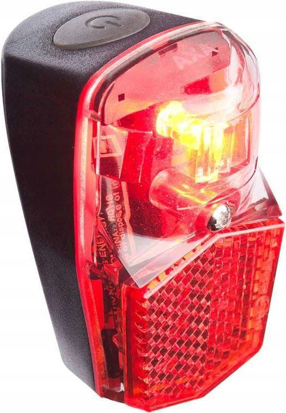 Rear bicycle light AXA Run Compact, for rear fender, LED, battery Manufacturer code AL70595KC