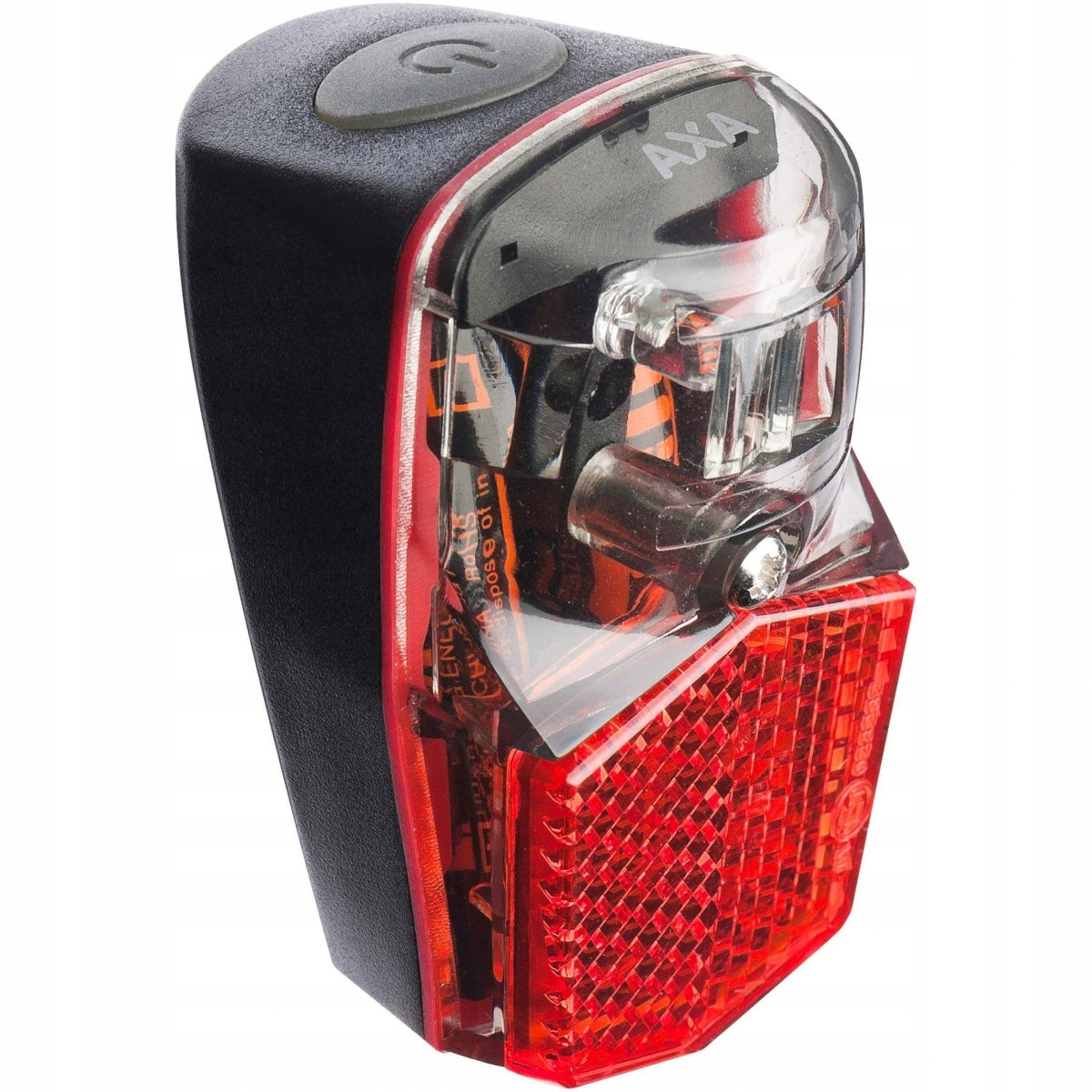 Rear bicycle light AXA Run Compact, for rear fender, LED, battery