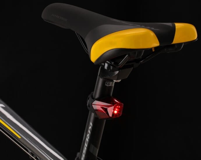 Rear bicycle light Kross RED DRAL T4COSLT0145 Kind rear-facing