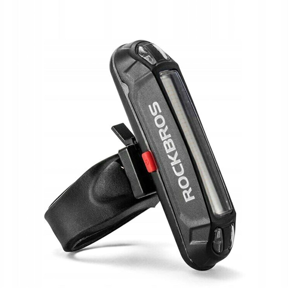 Rear bicycle light Rockbros + micro USB cable - USB-A Set contents lamp