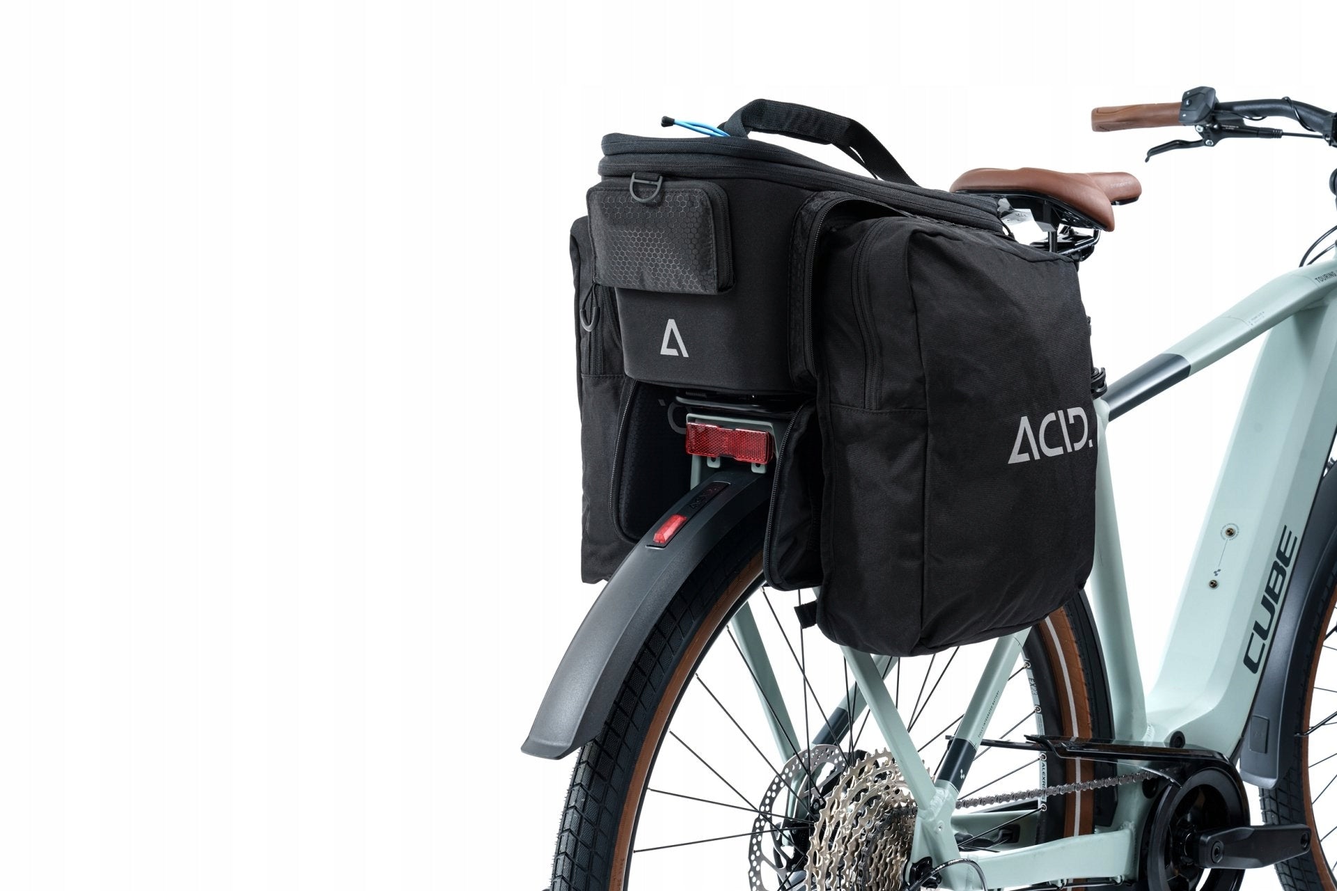 Rear bicycle pouch Cube ACID TRUNK BAG CITY 8+16 16l Manufacturer code 93184