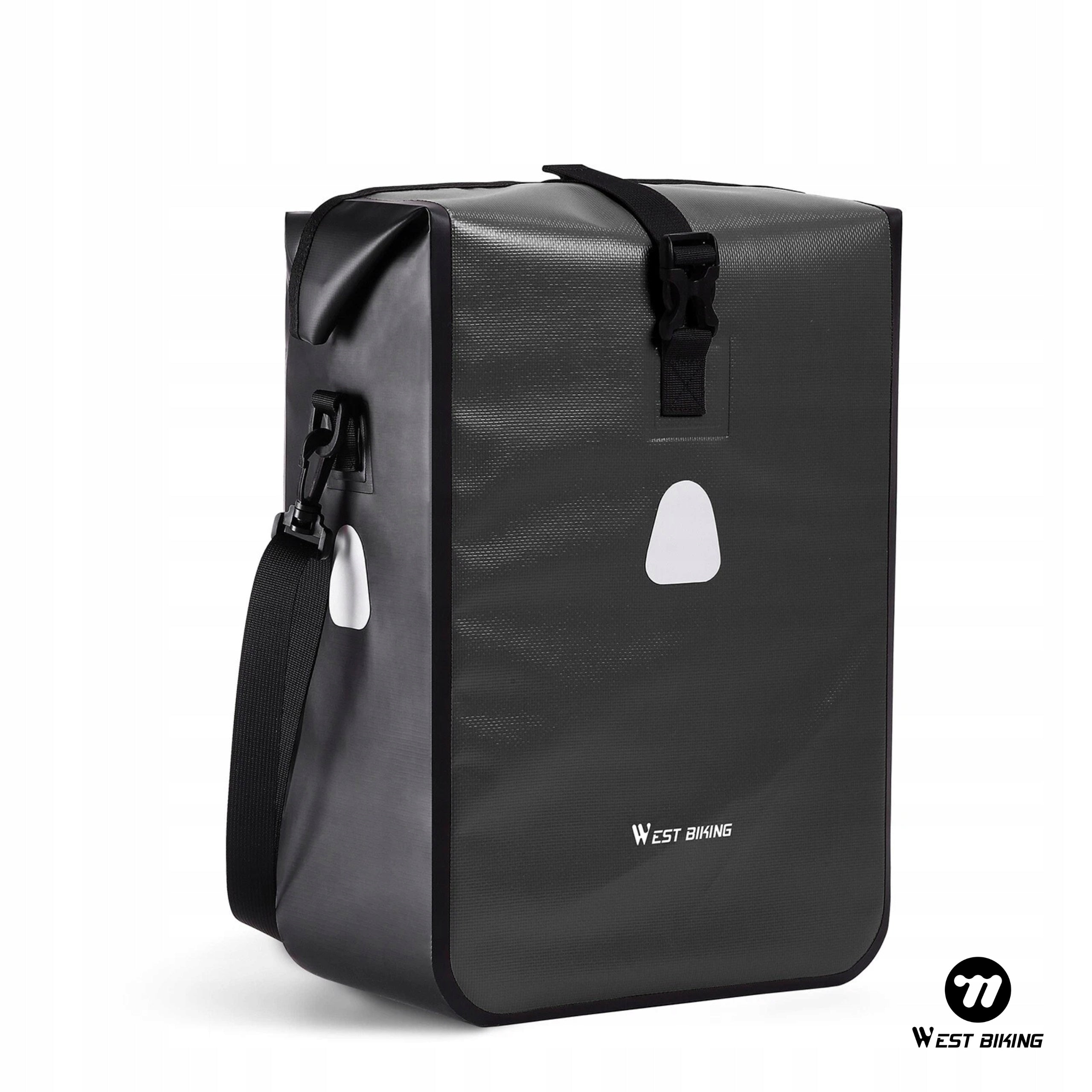 Rear bicycle pouch Gearox BAG SACHET WITH REFLECTIVE STRAP 15l Manufacturer code Gearox SAKWA NA BAGAŻNIK BOCZNA