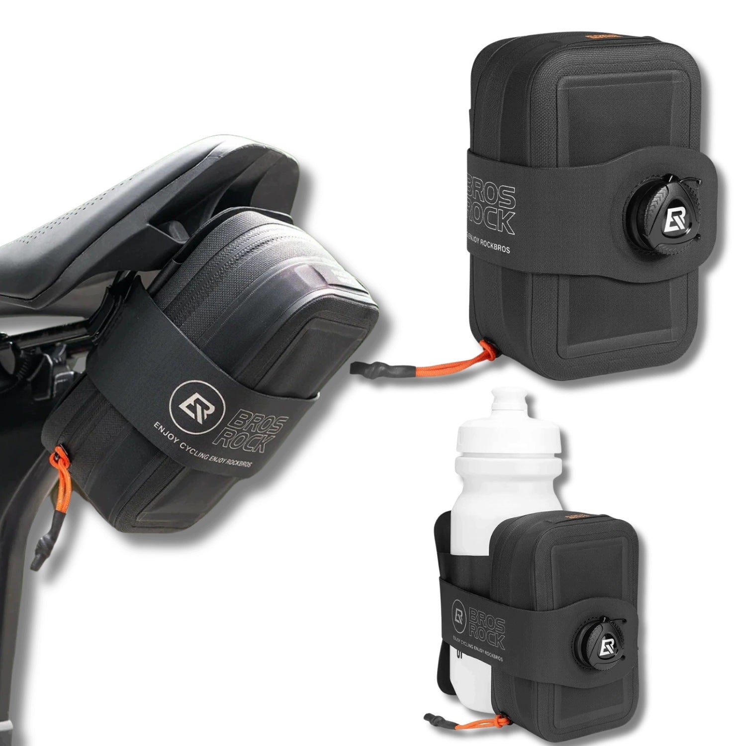 Rear bicycle pouch Rockbros 5907769391552 0,2l