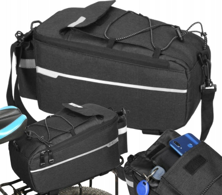 Rear bicycle pouch SATIS thermal 9 l with zipper