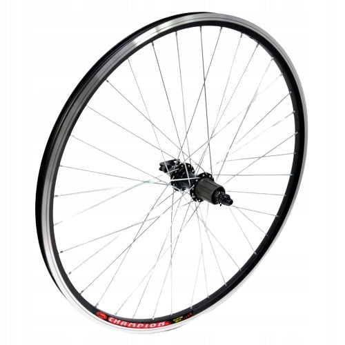 Rear bicycle wheel 26 cassette black Brand no brand