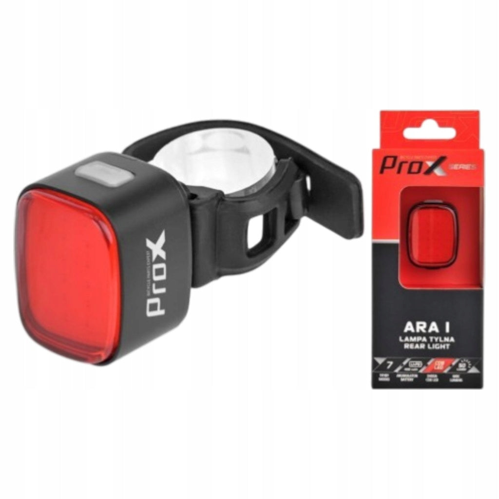 Rear lamp PROX Ara I Cob Led 50Lm USB-C Kind rear-facing