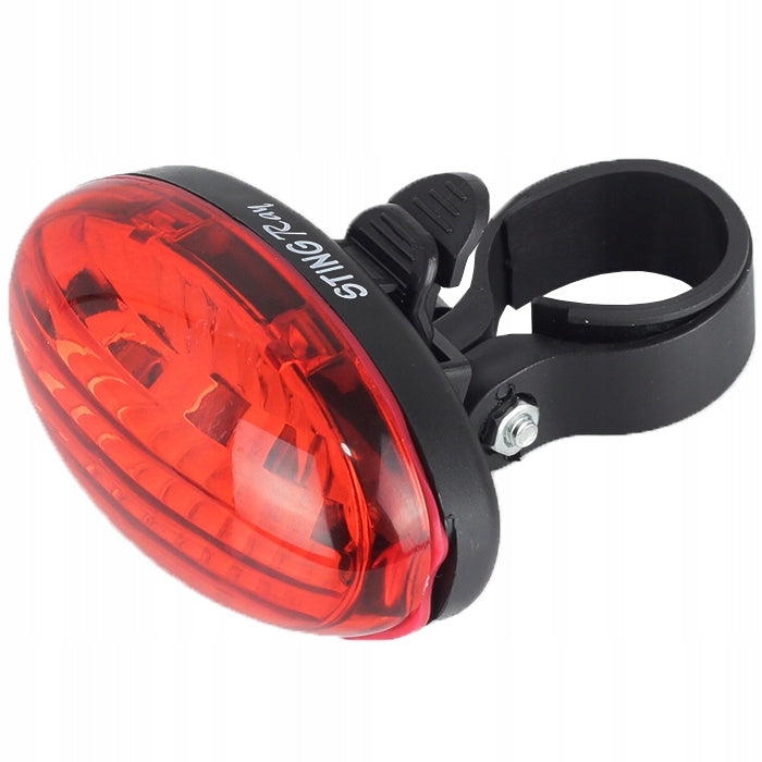 Rear lamp bicycle lighting JET 605 5 LED 30 lm 8 modes battery L237