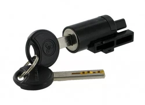 Rear wheel lock Trelock RS 453 NAZ Balloon + Shimano Tuba lock Brand Trelock