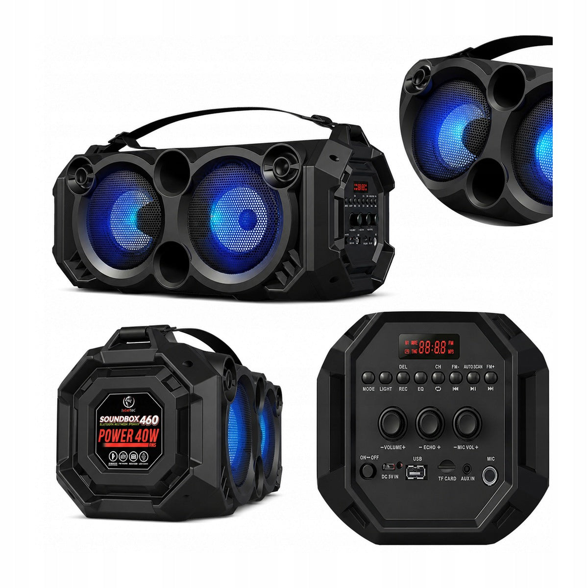 Rebeltec Bluetooth speaker SoundBOX 460 black Model other