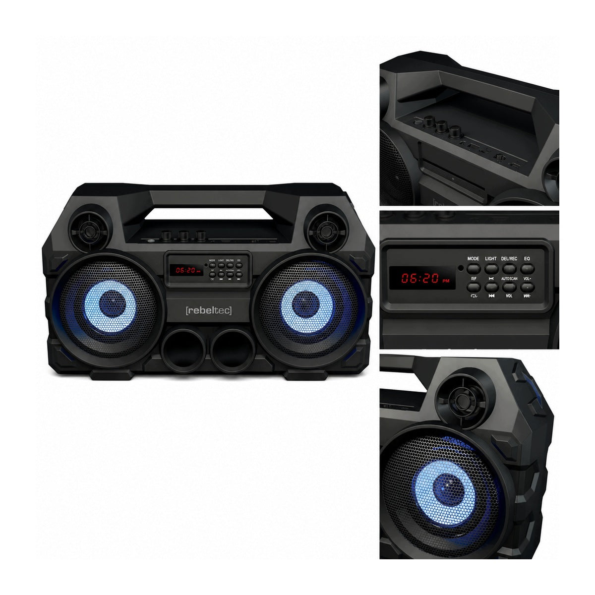 Rebeltec Bluetooth speaker SoundBOX 465 black Model other