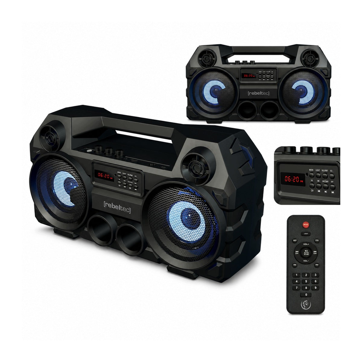 Rebeltec Bluetooth speaker SoundBOX 465 black