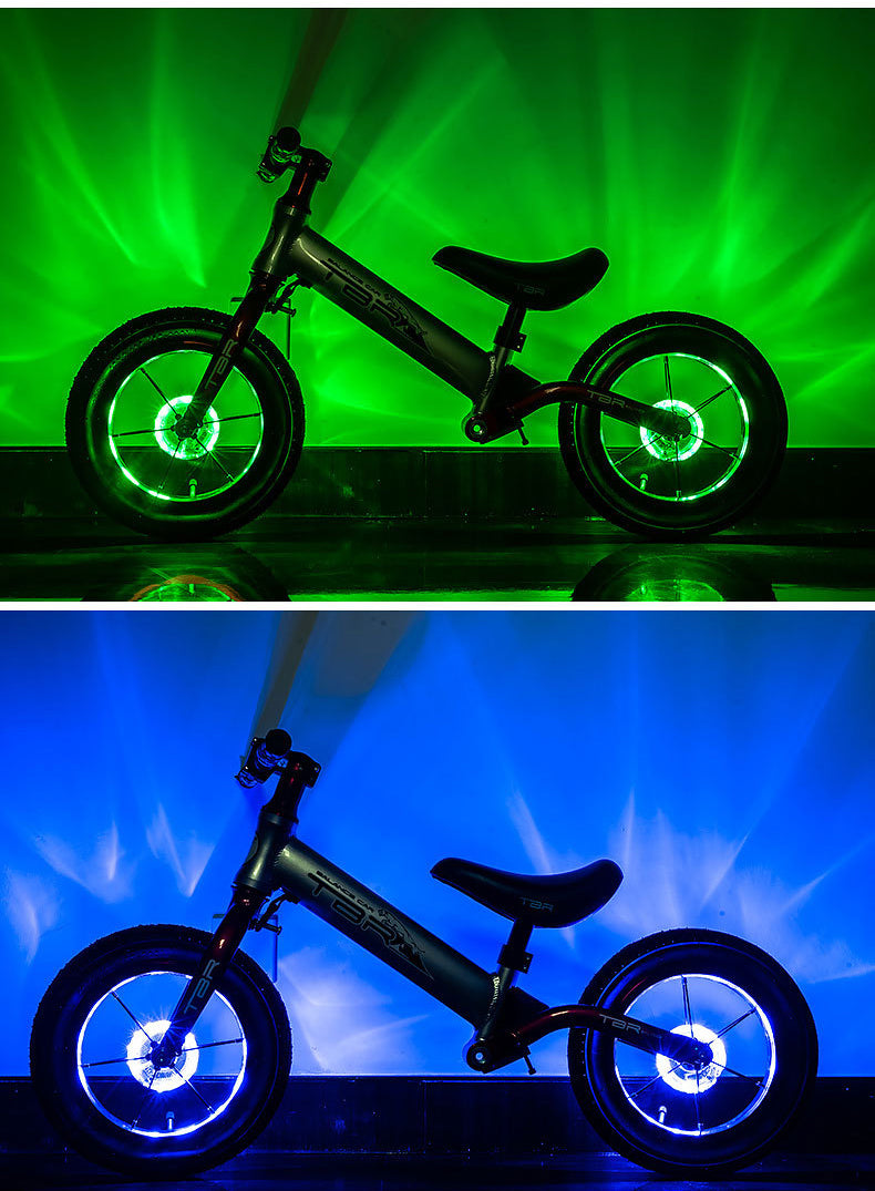 Rechargeable Bike Wheel Hub Lights, Waterproof LED Bicycle Light Power supply other