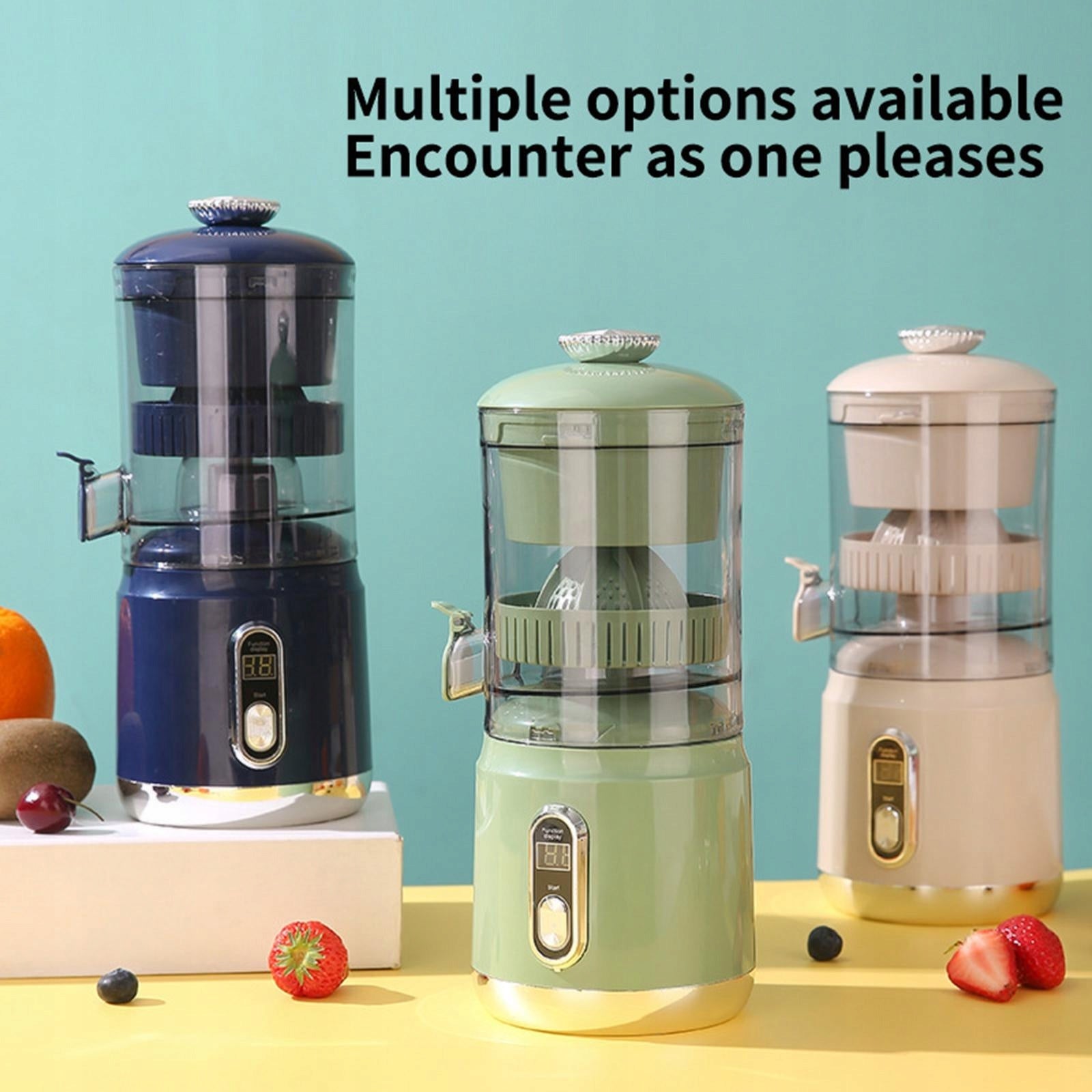 Rechargeable Juicer Machine Orange Juice Squeezer Electric Citrus pink Packaging status original