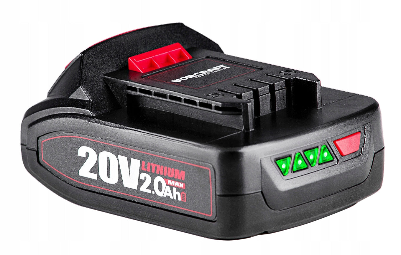 Rechargeable LI-ION Worcraft CLB-20V-2.0HC 20V 2000mAh One For All Brand Worcraft