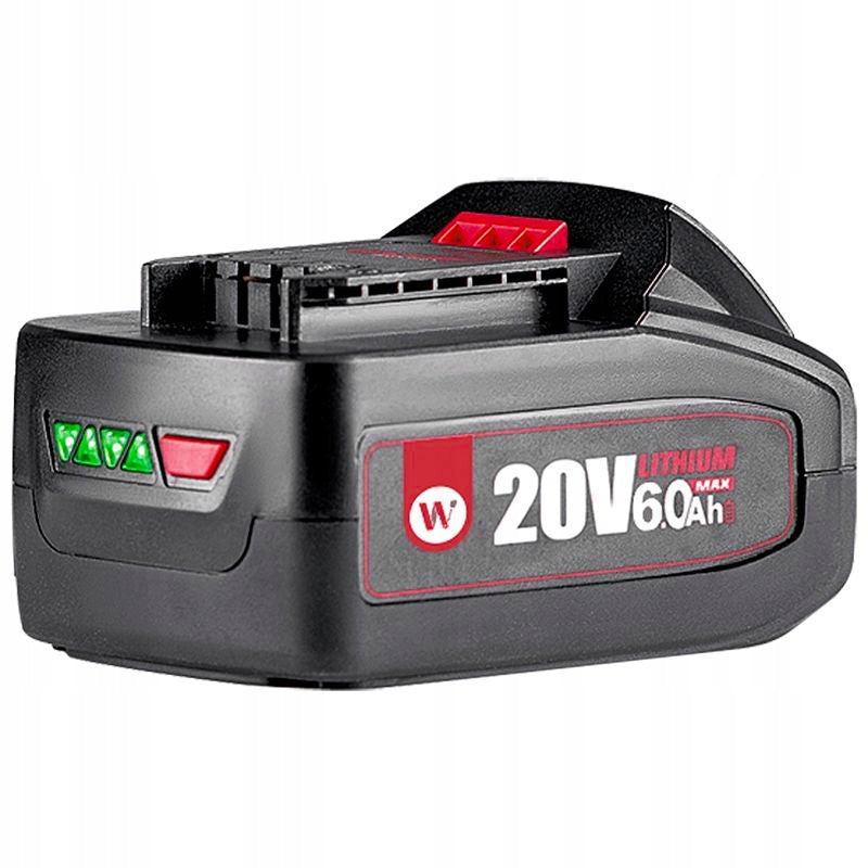 Rechargeable LI-ION Worcraft CLB-20V-6.0HC 20V 6000 mAh One For All Series One For All