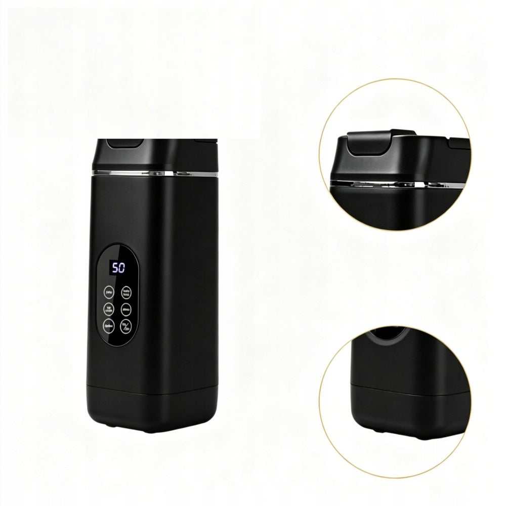 Rechargeable Portable Blender Self-Cleaning Function, Safe Black Manufacturer code 6979916250110