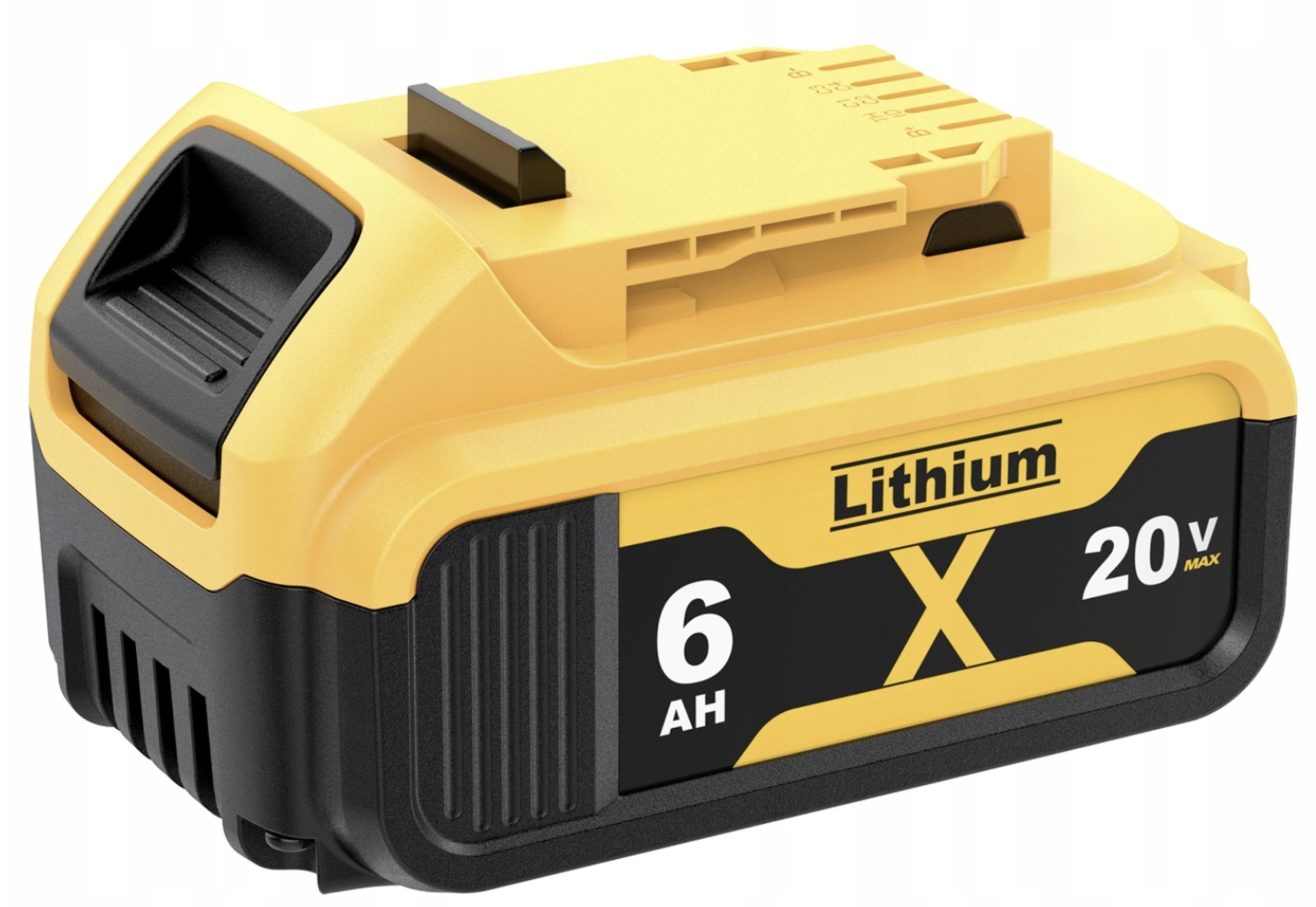 Rechargeable Replacement For DeWalt 20V 6.0Ah Li-Ion DCB184 DCB182 DCB200 DCB201